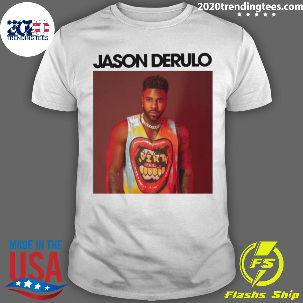Official jason Derulo Design Portrait T-shirt