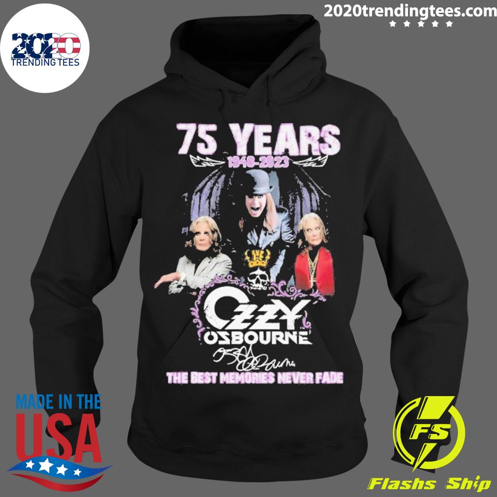 Official 75 Years 1948-2023 Ozzy Osbourne The Best Memories