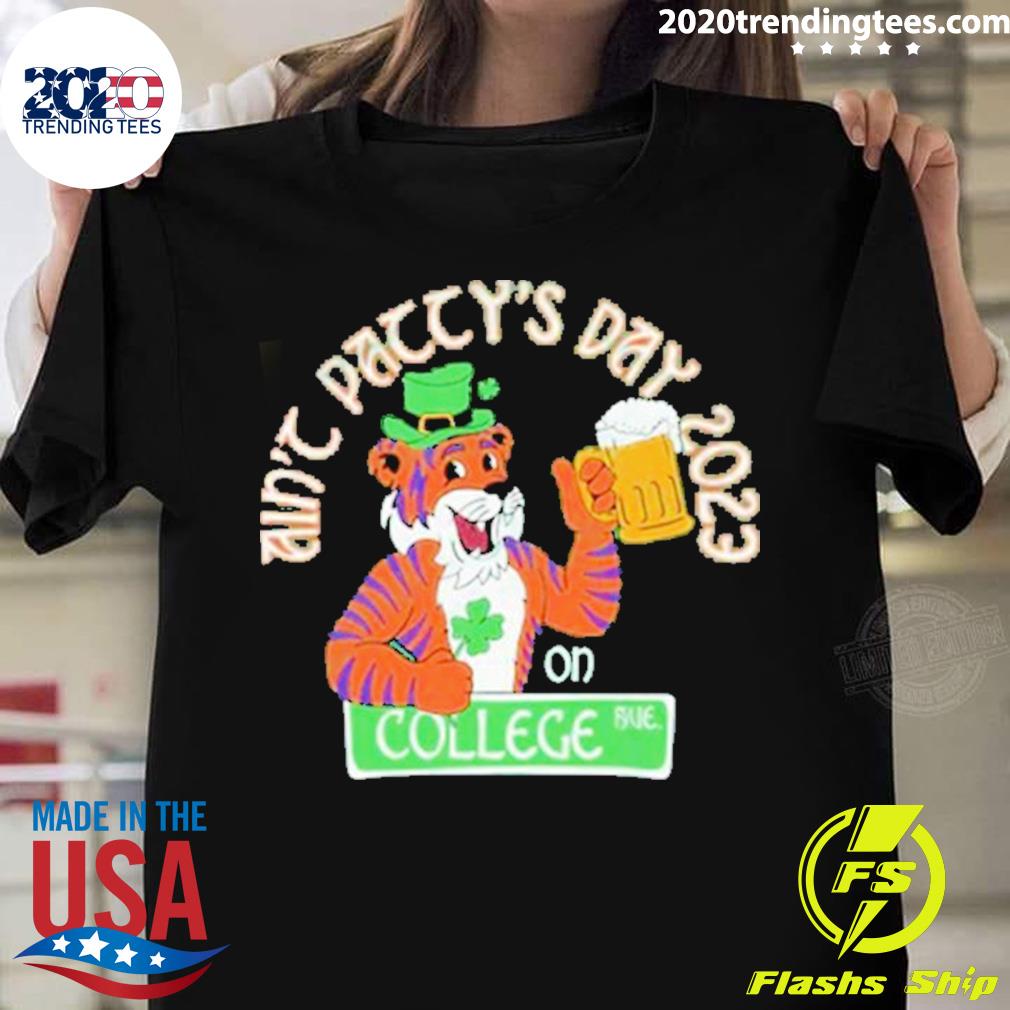 Official ain’t Patty’s Day 2023 On College Bue St Patrick’s Day T-shirt