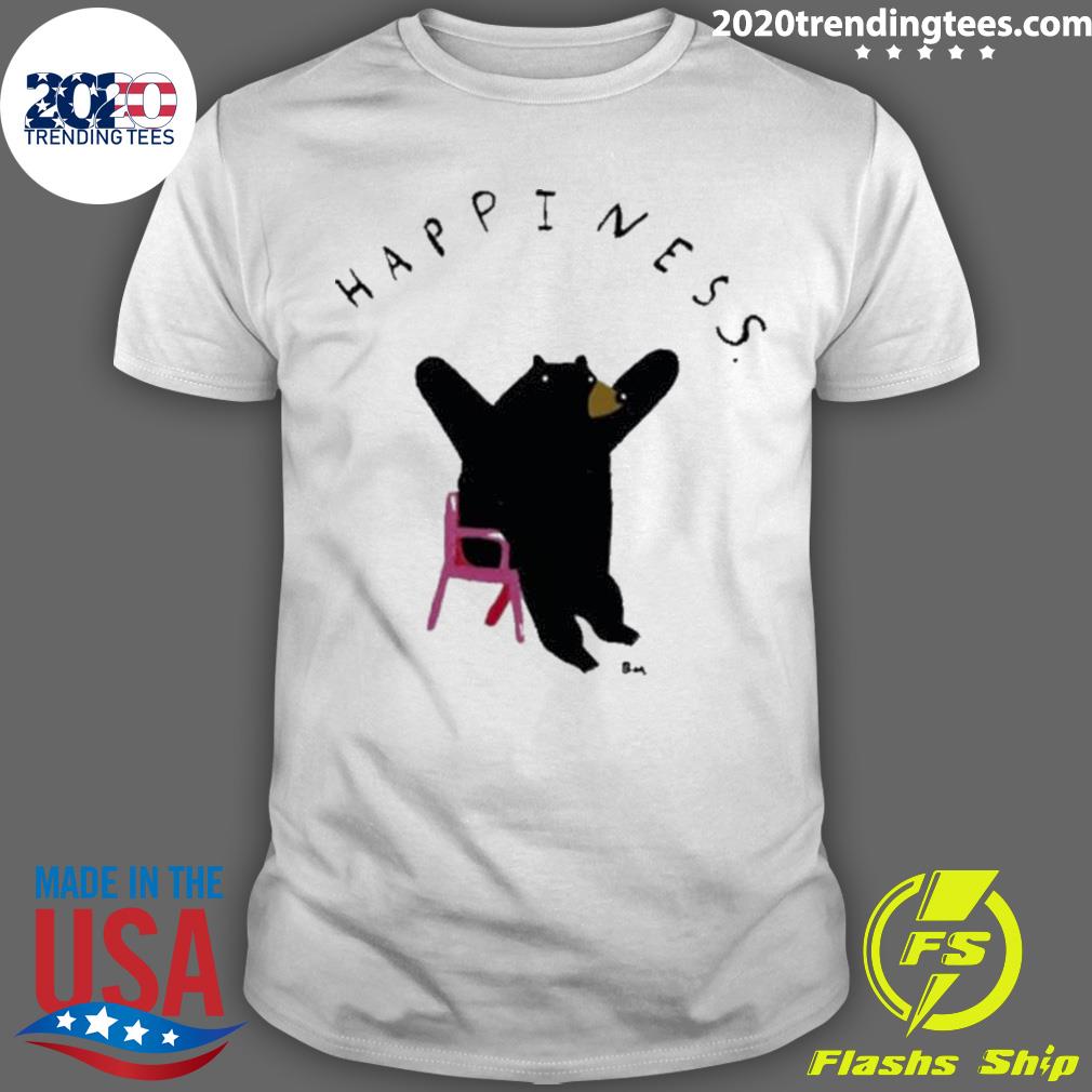 Official badly Drawn Bears Happiness Bears Bm T-shirt