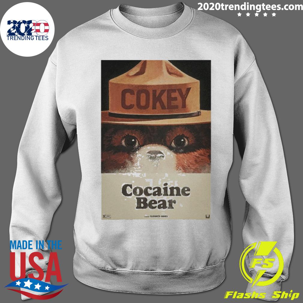 Chicago Bears cocaine Bear shirt,Sweater, Hoodie, And Long Sleeved, Ladies,  Tank Top