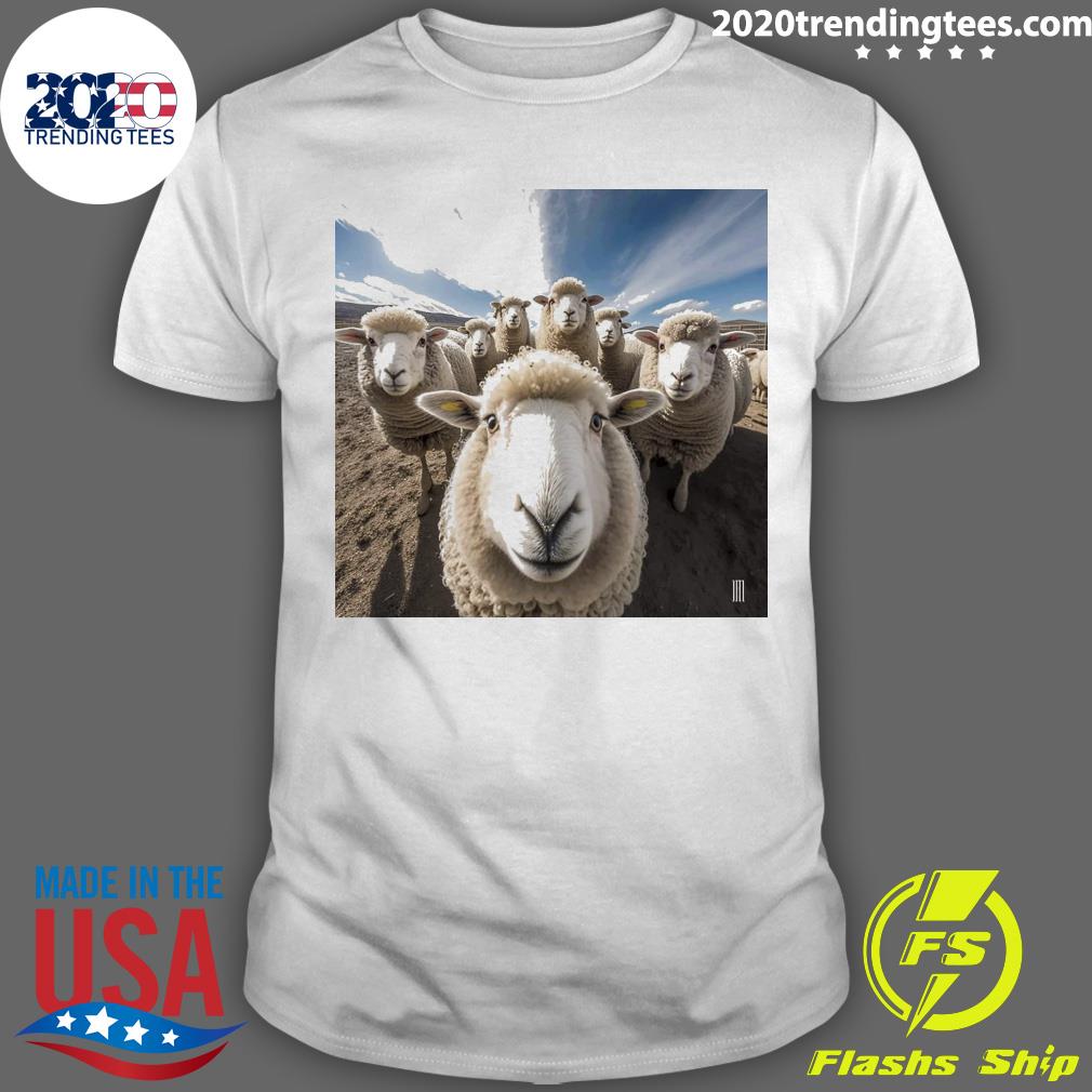 Official cute Polar Sheeps T-shirt