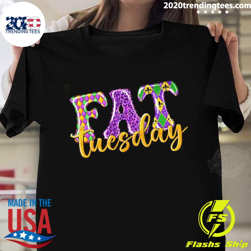Familyloveshop LLC Mardi Gras T Shirt, Fat Tuesday Shirt, Saints Shirt, Louisiana Shirt, Saints New Orleans Shirt Carnival Party 2023 Shirt, Mardi