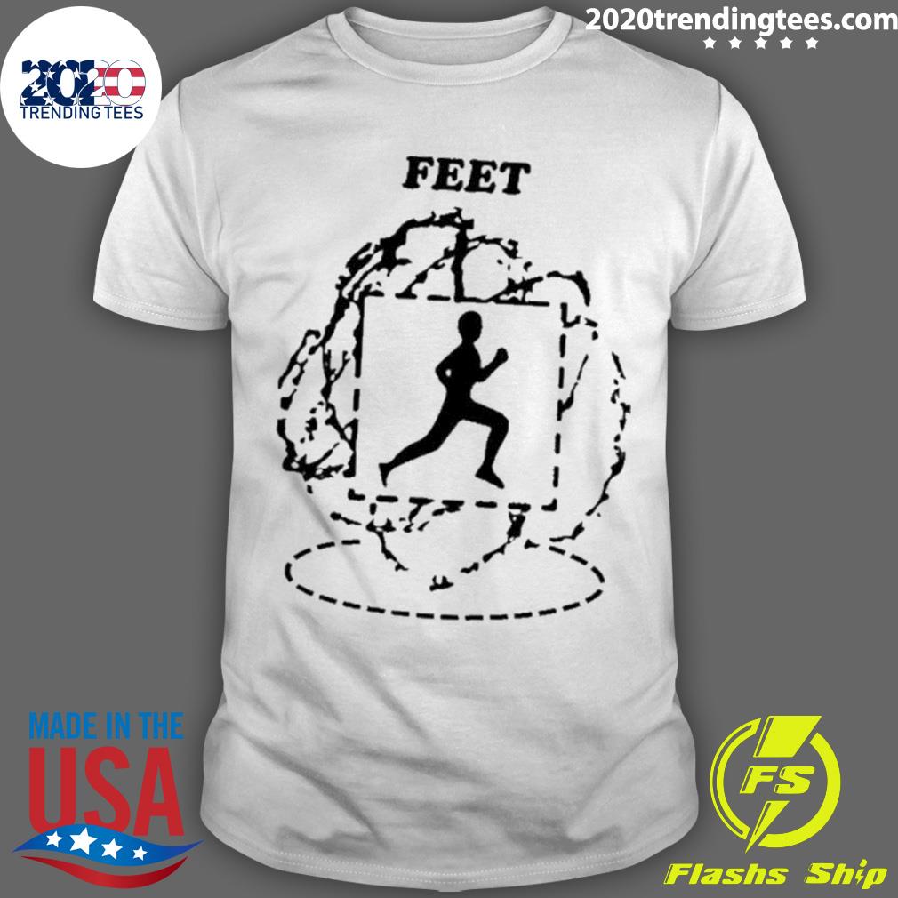 Official feet Band Logo T-shirt