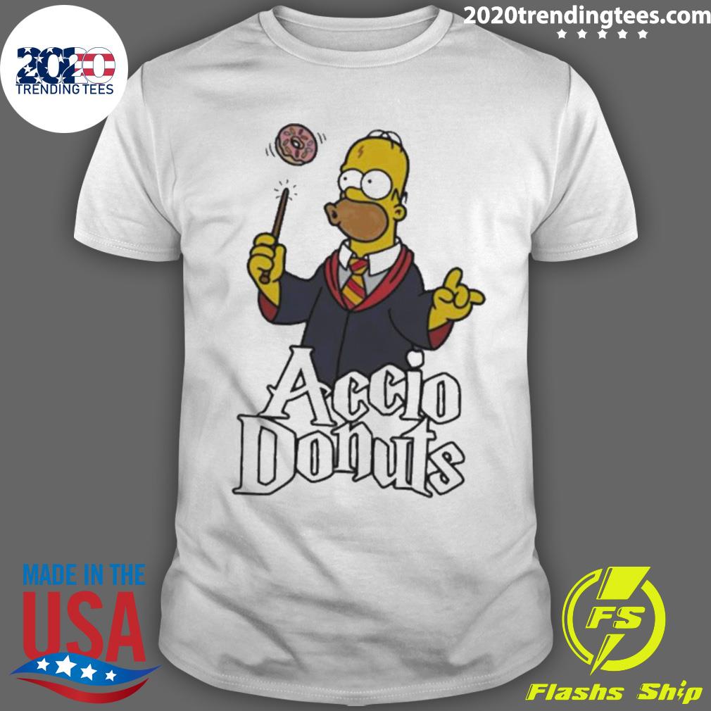 Official homer Simpson Accio Donuts T-shirt