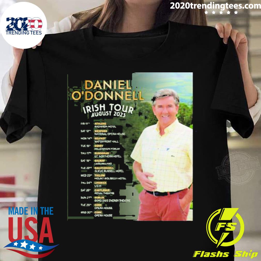 Official irish Tour August 2023 Daniel O’donnell T-shirt