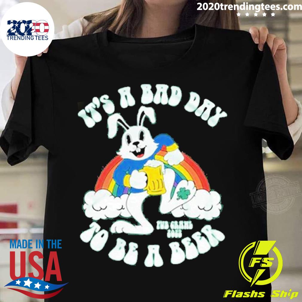 Official it’s A Bad Day To Be A Beer Pub Gras 2023 St Patrick’s Day T-shirt