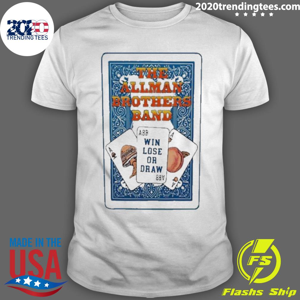 Official jimmy Carter The Allman Brothers Band T-shirt