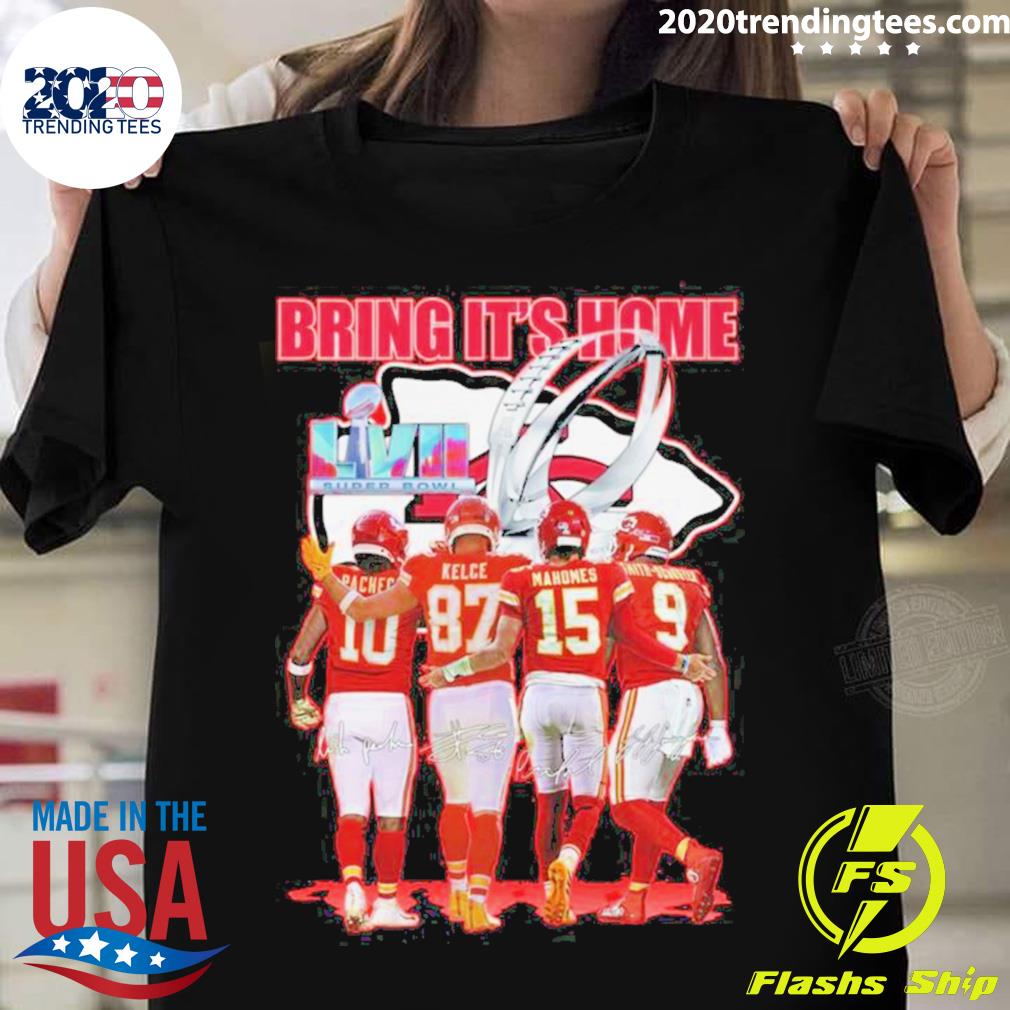 Super Bowl Merchandise, Kansas City Chiefs 2023 Super Bowl LVII Shirt -  Bring Your Ideas, Thoughts And Imaginations Into Reality Today