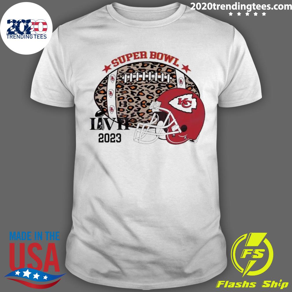 Kansas City Chiefs Leopard Gameday Super Bowl 2023 Football Svg