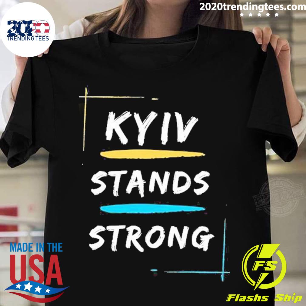 Official kyiv Stands Strong Jeo Biden T-shirt