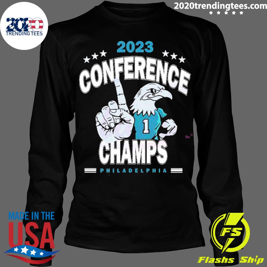 Official philadelphia Eagles 2023 Conference Champs Bird Jalen Hurts T-shirt  - 2020 Trending Tees