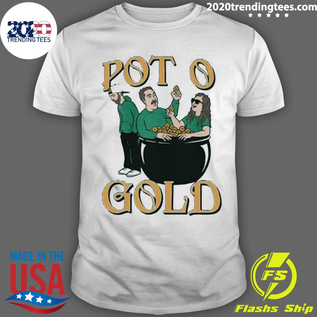 Official pot O’ Gold St Patrick’s Day T-shirt