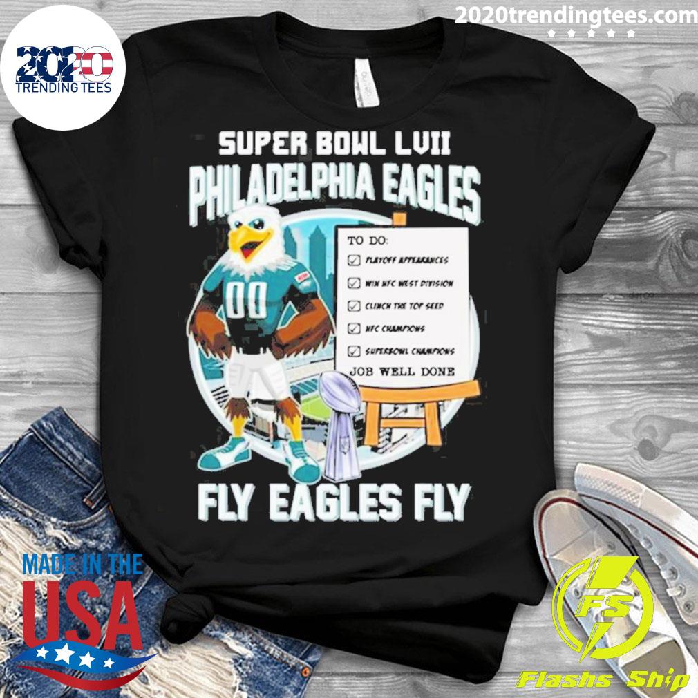 Philadelphia eagles 2023 nfc west division champions super bowl lvii shirt,  hoodie, sweater, long sleeve and tank top