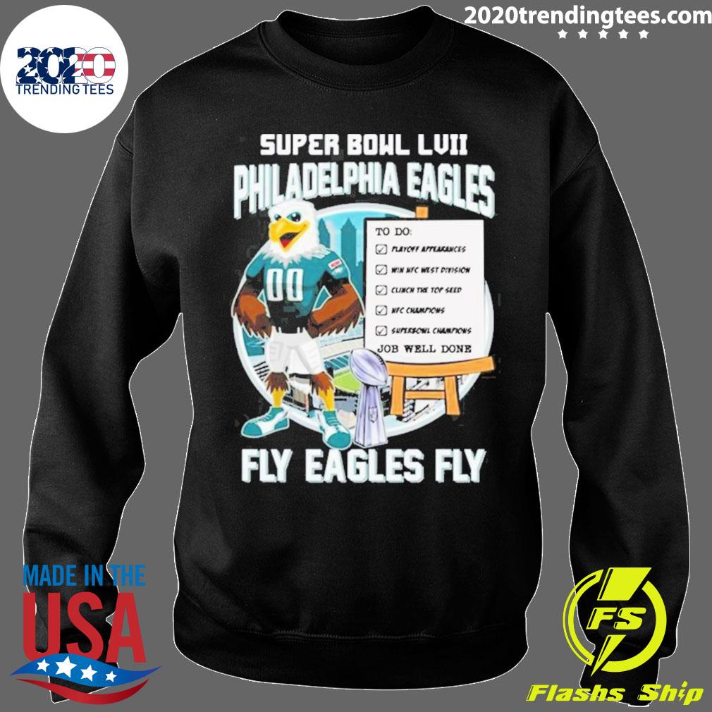 Philadelphia eagles 2023 nfc west division champions super bowl lvii shirt,  hoodie, sweater, long sleeve and tank top