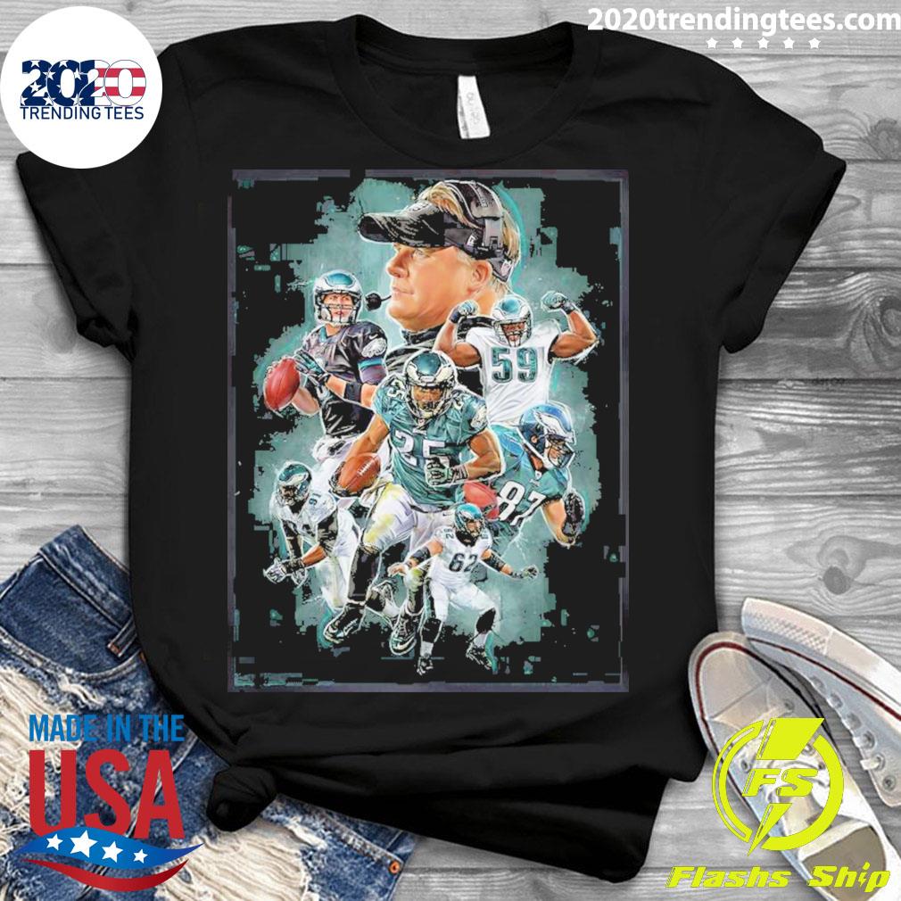 Super Bowl LVII Philadelphia Eagles Vintage Poster 2023 Shirt