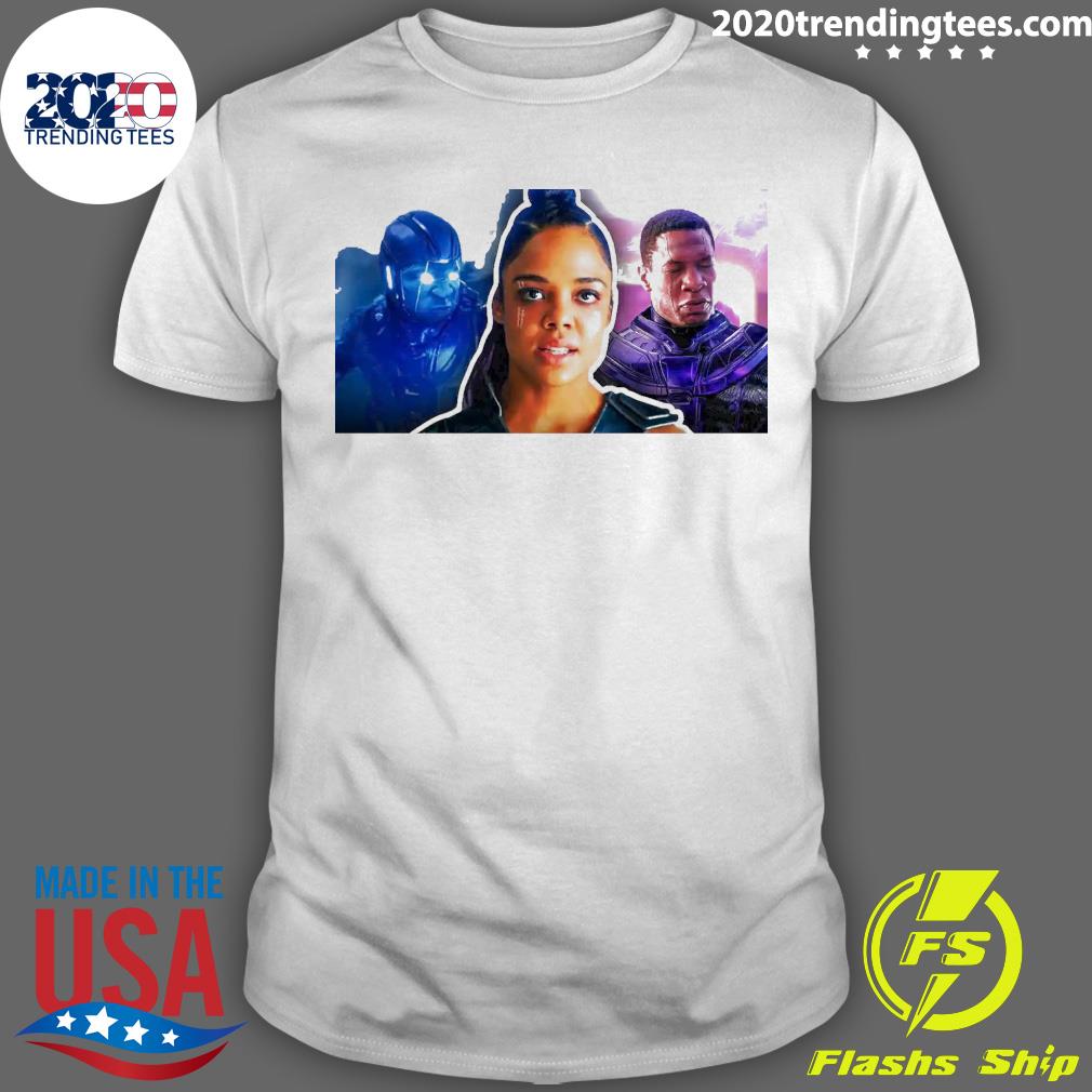 Official tessa Thompson Says Kang Would Lose To Valkyrie T-shirt