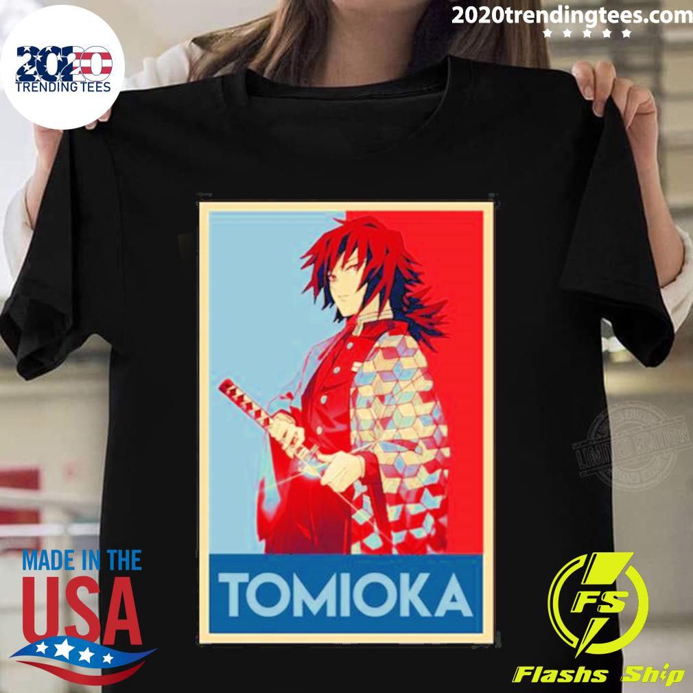 Official tomioka Giyu Hope Graphic T-shirt