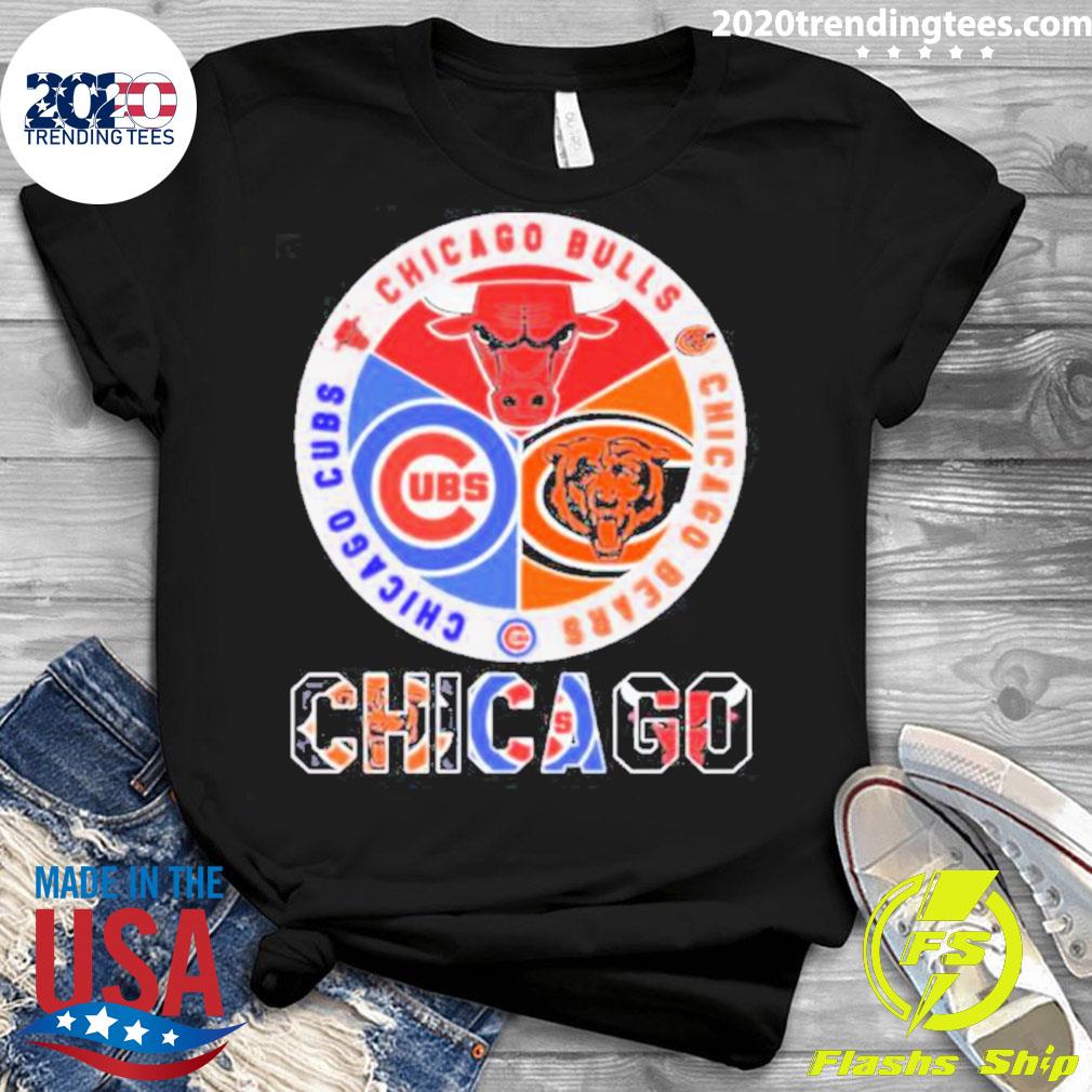 Chicago Bulls Chicago Bears And Chicago Cubs Logo Teams New Design