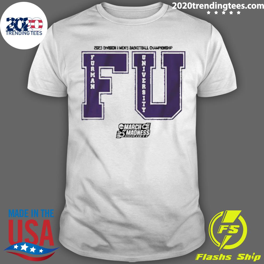 Nice furman University Basketball T-shirt
