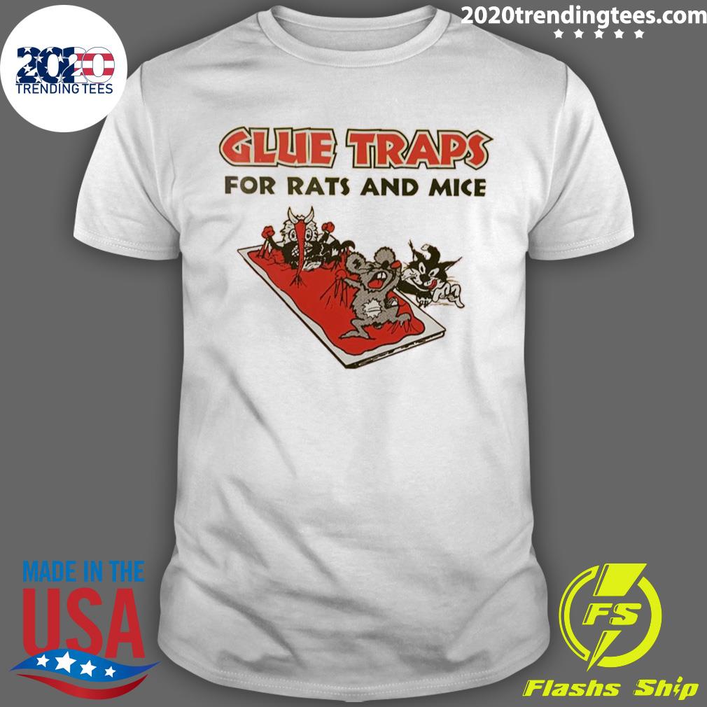 Nice glue Traps For Rats And Mice T-shirt