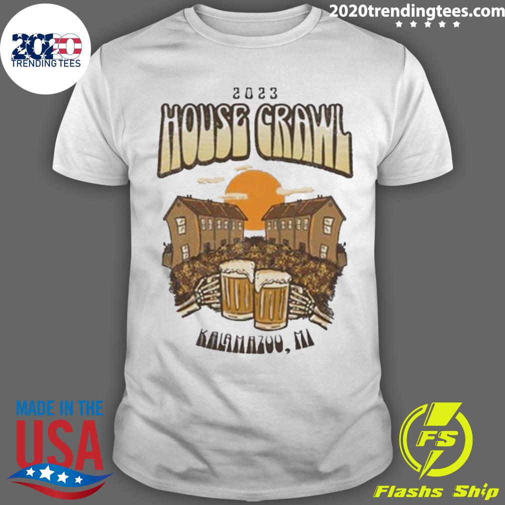 Official 2023 House Crawl Kalamazoo T-shirt