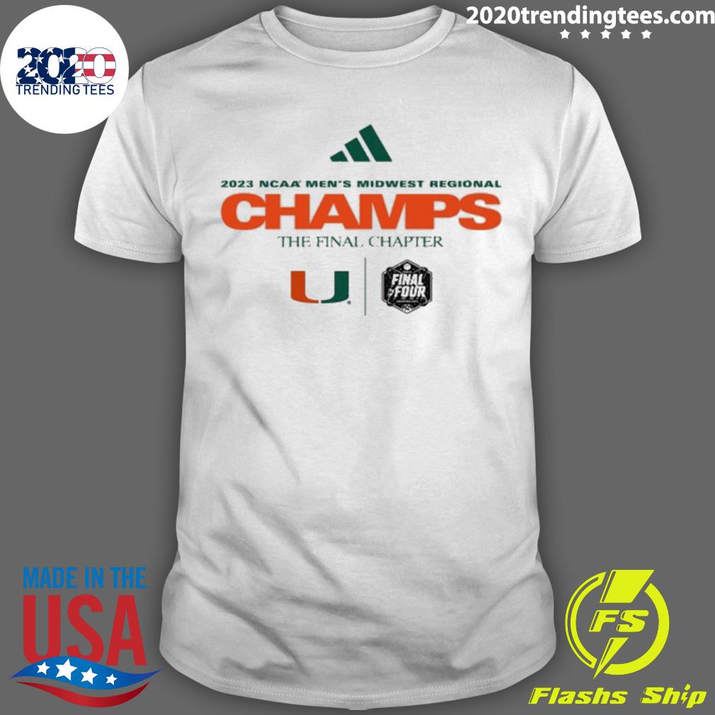 Official 2023 Ncaa Men's Midwest Regional Champs The Final Chapter T-shirt