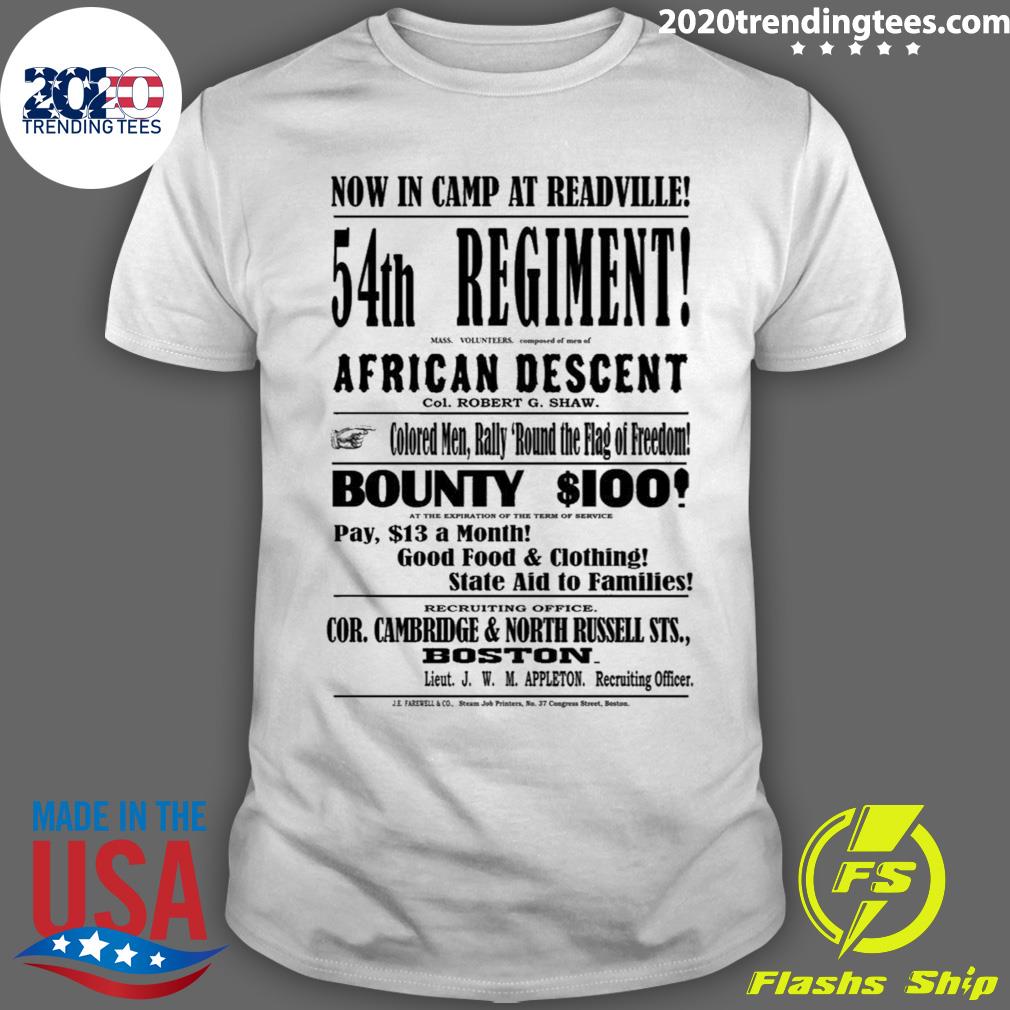 Official 54th Massachusetts Regiment! T-shirt