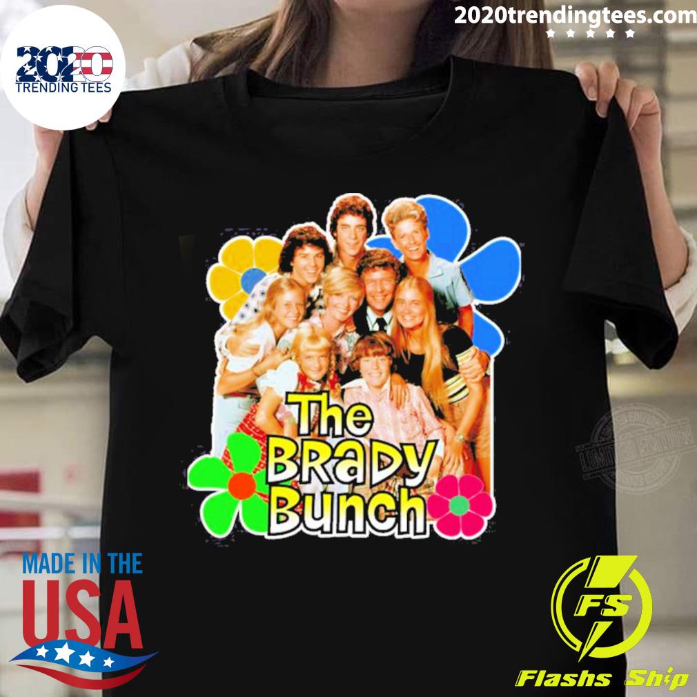 Official 90s Colored The Brady Bunch T-shirt