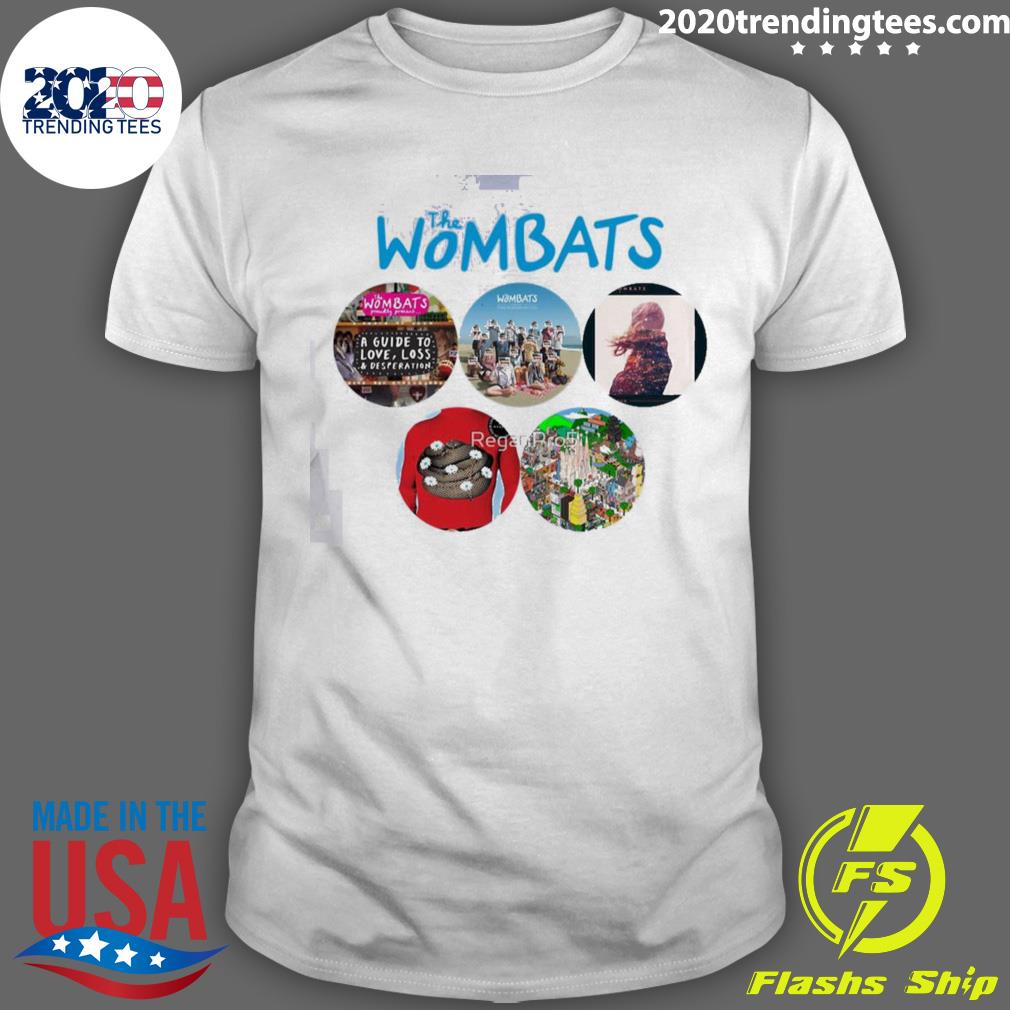 Official albums The Wombats T-shirt