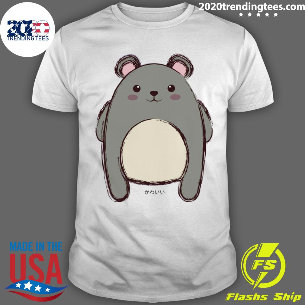 Official animal Cute Mouse Kawaii Artwork T-shirt