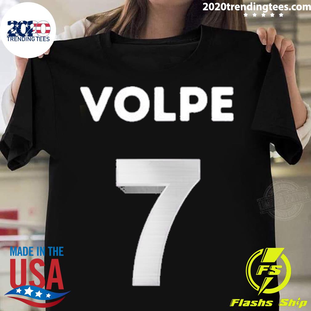 Official anthony Volpe Jersey Design T-shirt