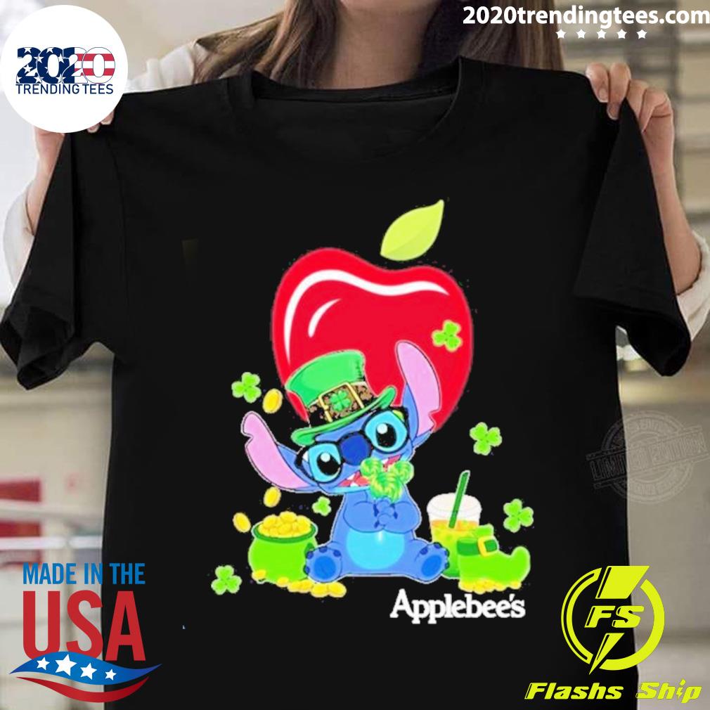 Official baby Stitch And Applebee’s St Patrick’s Day T-shirt