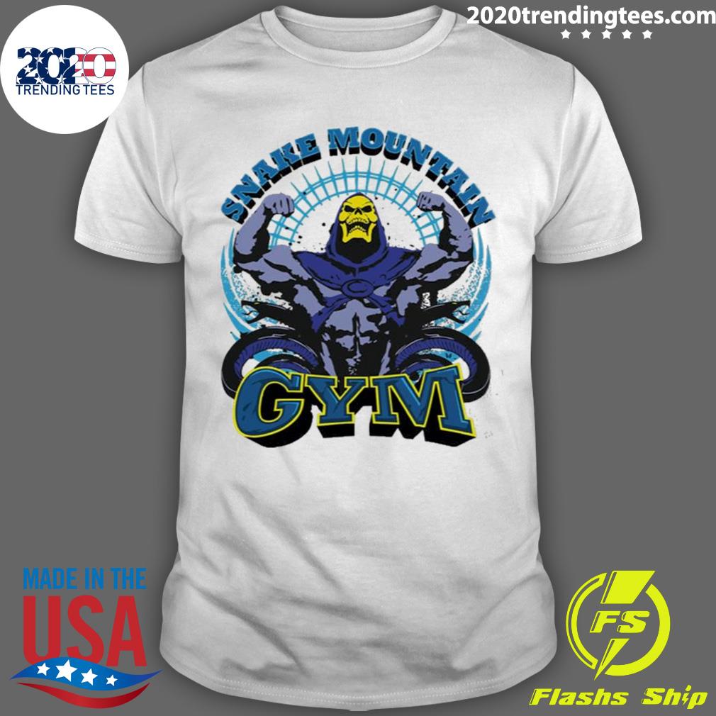 Official bodybuilding Snake Mountain Gym T-shirt