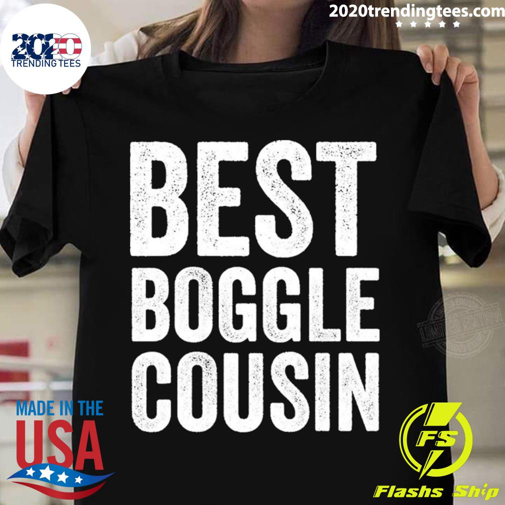 Official boggle Cousin Board Game T-shirt