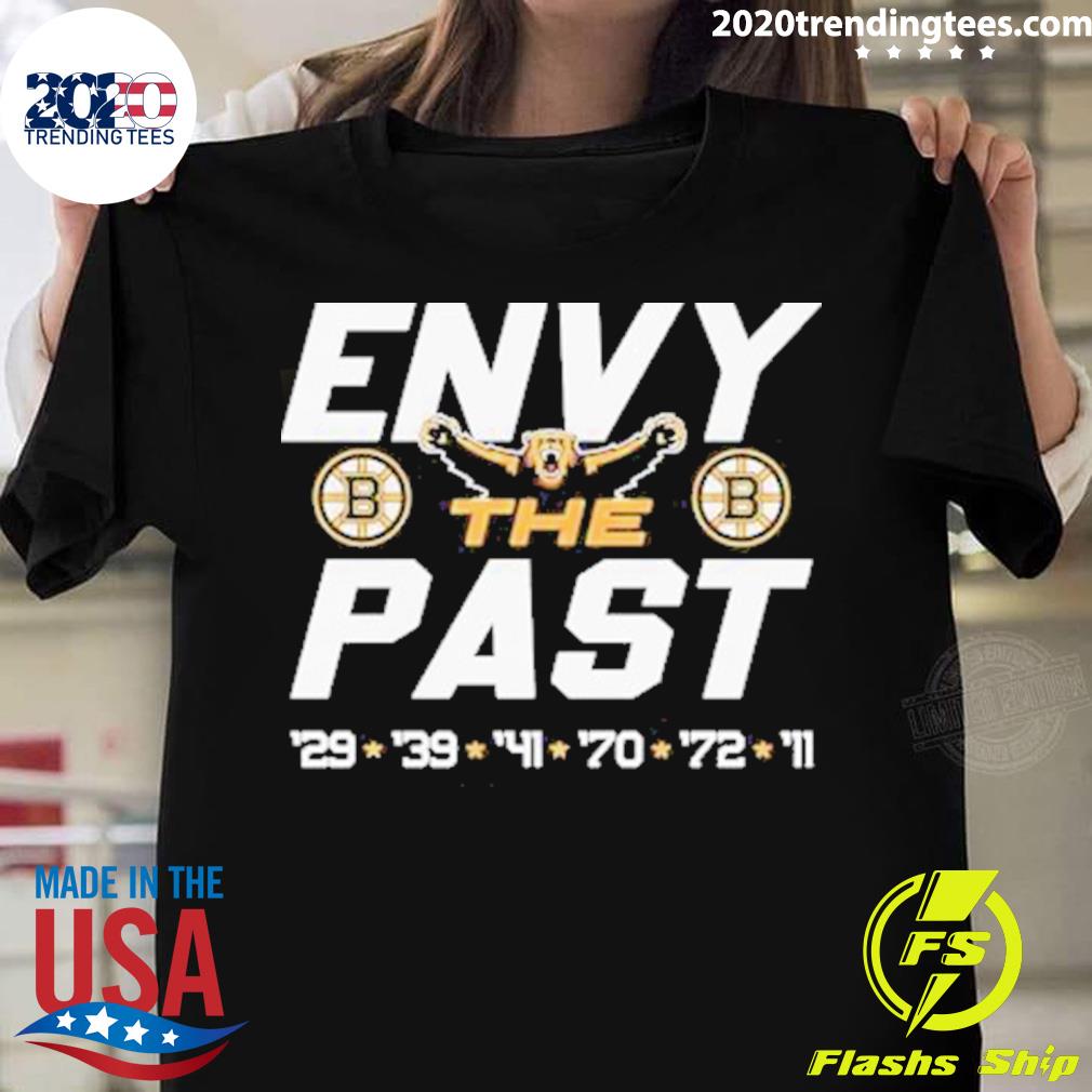 Official boston Bruins Envy The Past T-shirt