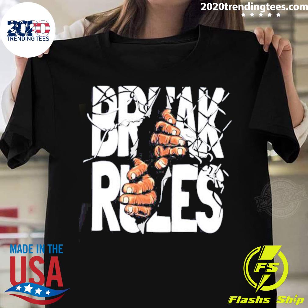 Official break The Rules T-shirt