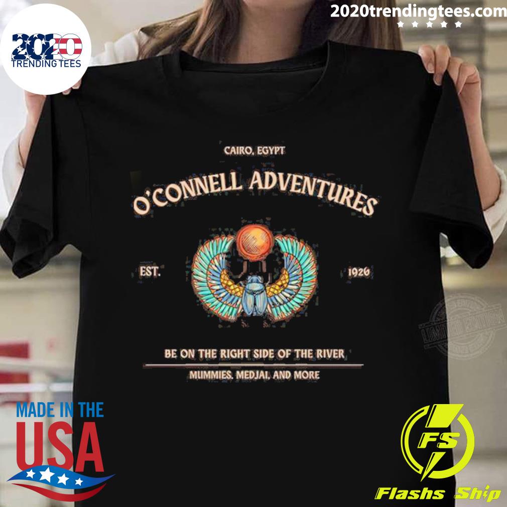 Official brendan Fraser O’connell Adventures T-shirt