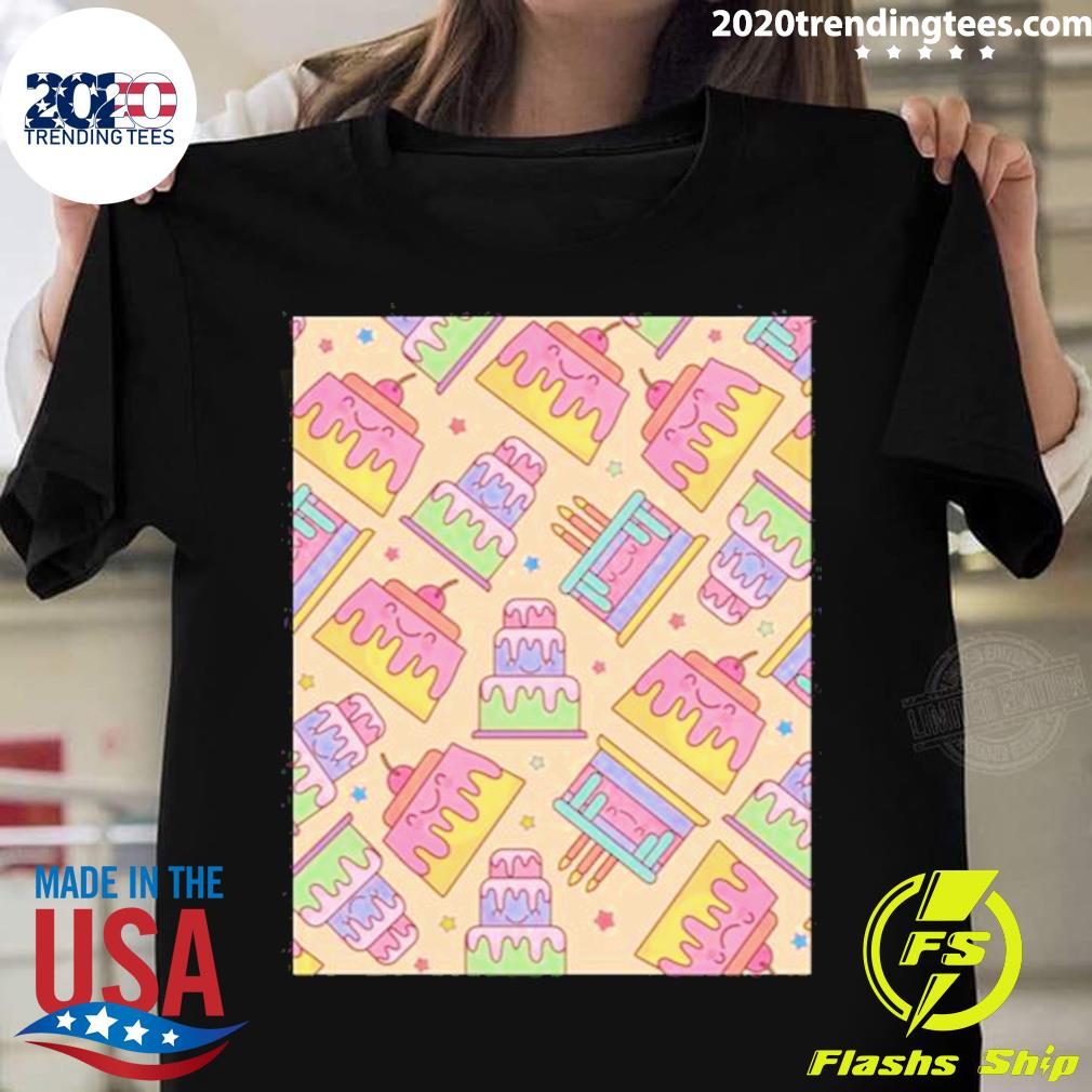 Official cake Pattern T-shirt