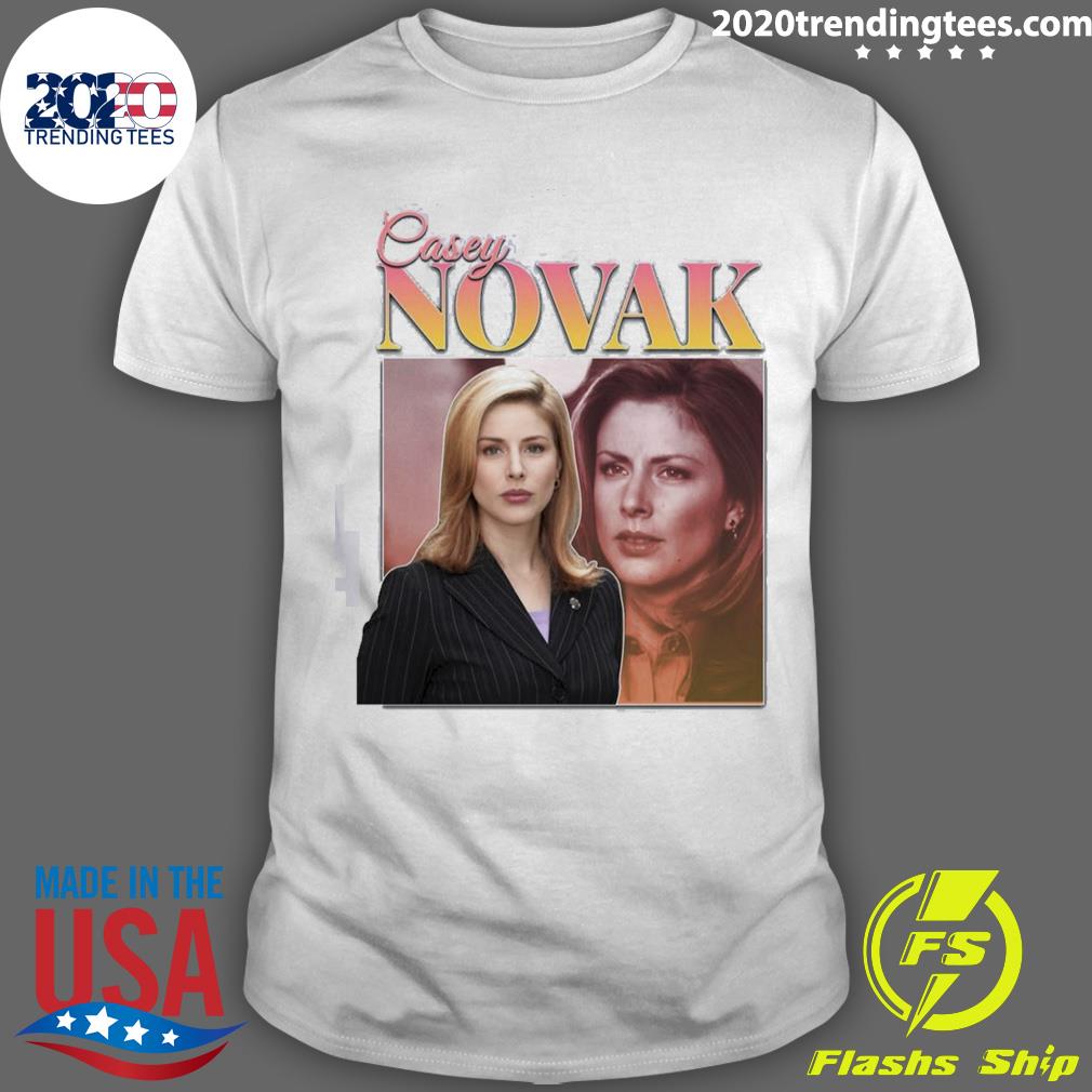 Official casey Novak 90s Inspired Vintage Homage T-shirt