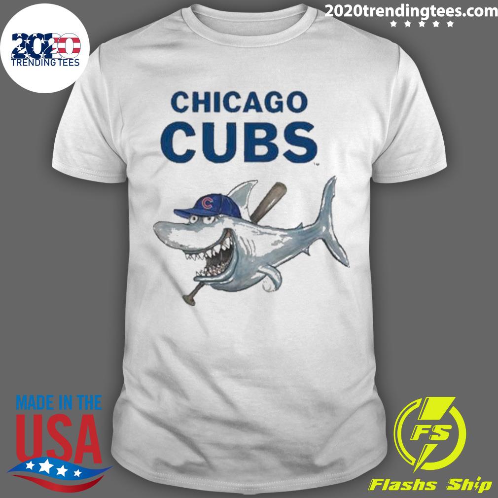 Nice chicago Cubs Tiny Turnip Youth Shark Logo 2023 T-Shirt