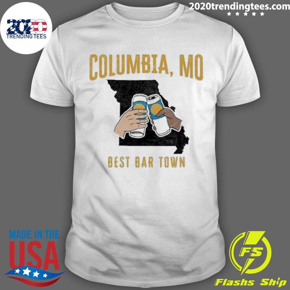 Official columbia Mo Best Bar Town T-shirt