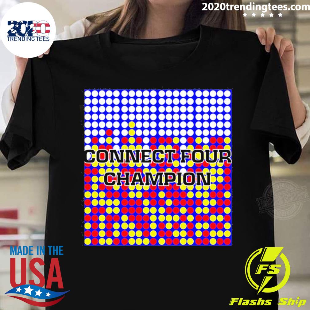 Official connect Four Champion Board T-shirt
