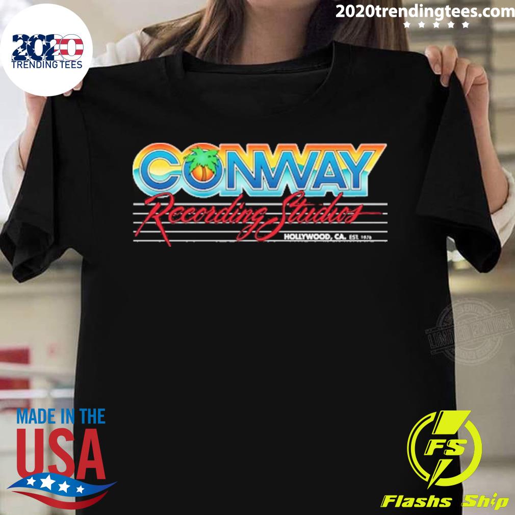 Official conway Recording Studios Hollywood T-shirt