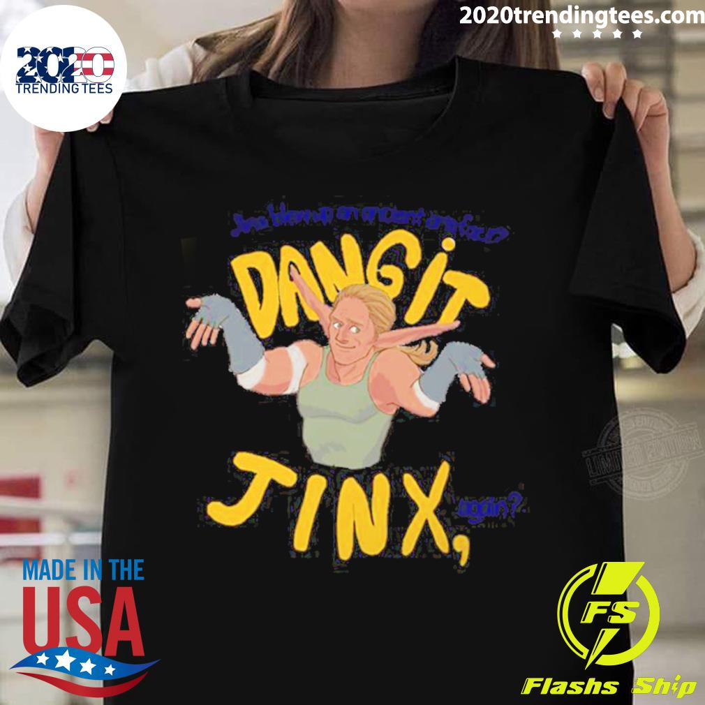 Official dangit Jinx Jak And Daxter T-shirt