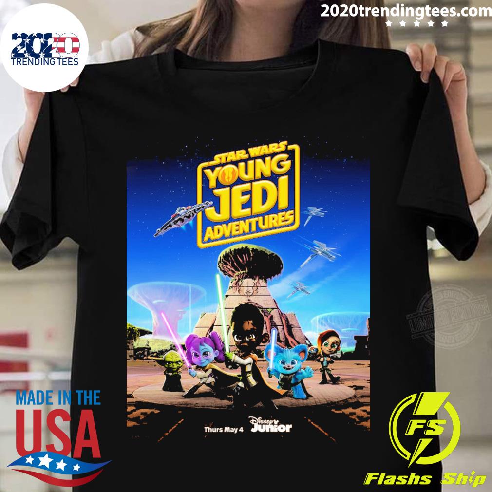 Official disney Junior Star Wars Young Jedi Adventures T-shirt