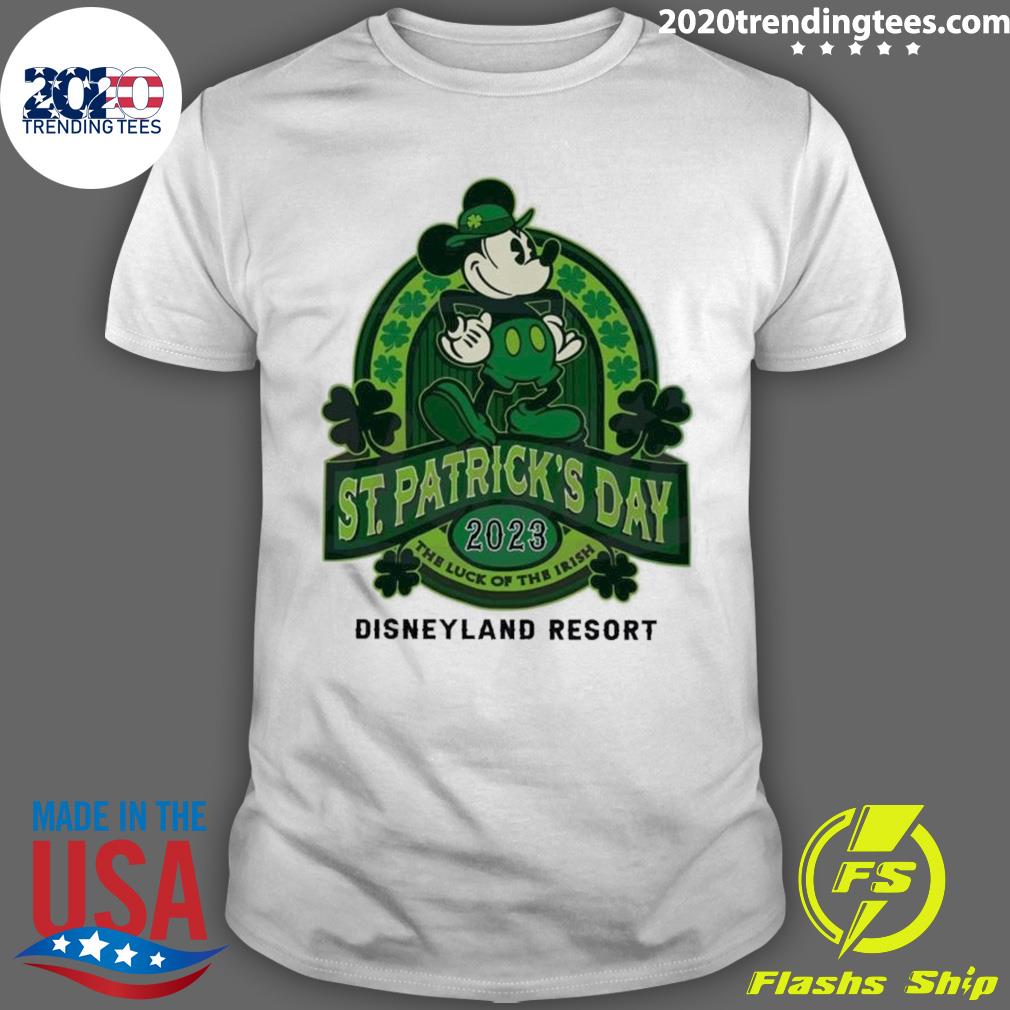 Official disney Mickey St Patrick’s Day Retro Mickey 2023 T-shirt