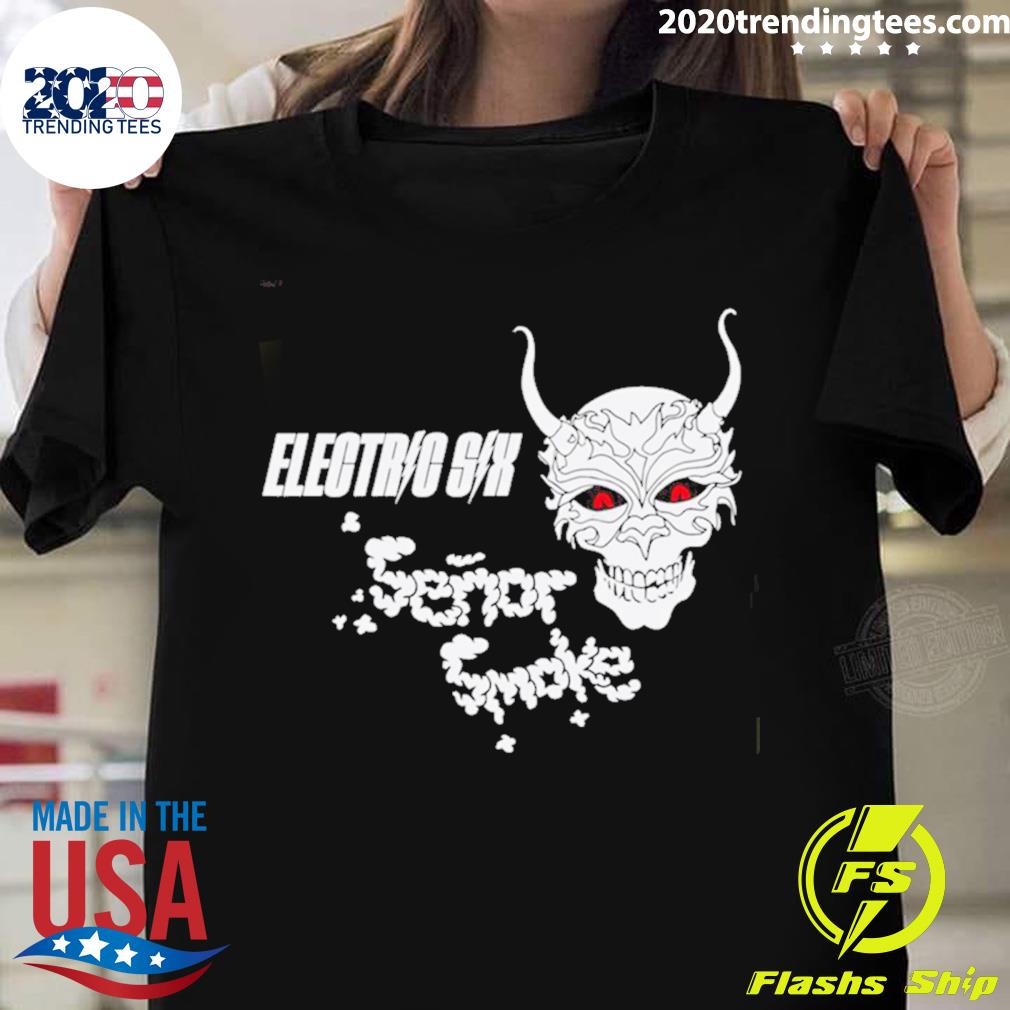 Official dolanan Electric Six Band Kapan Tenacious D T-shirt