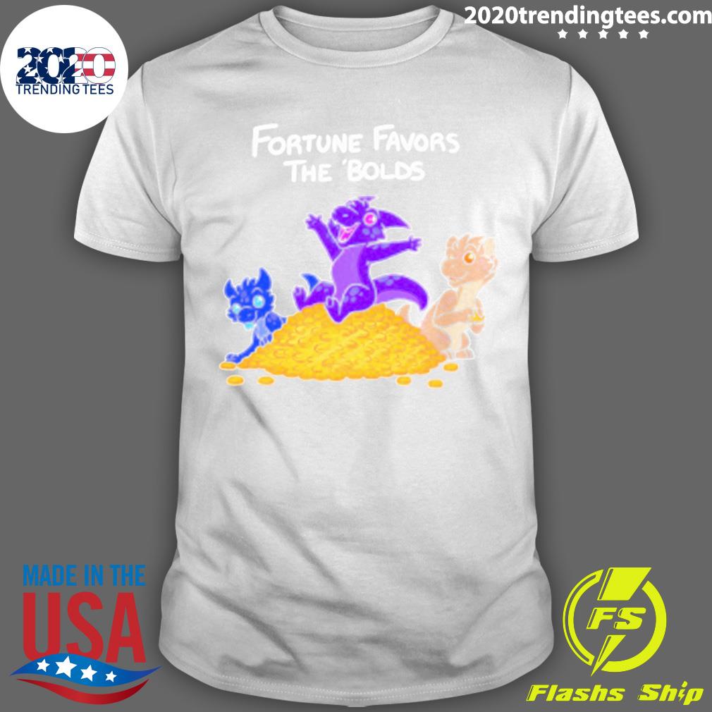 Official fortune Favors The 'bolds T-shirt