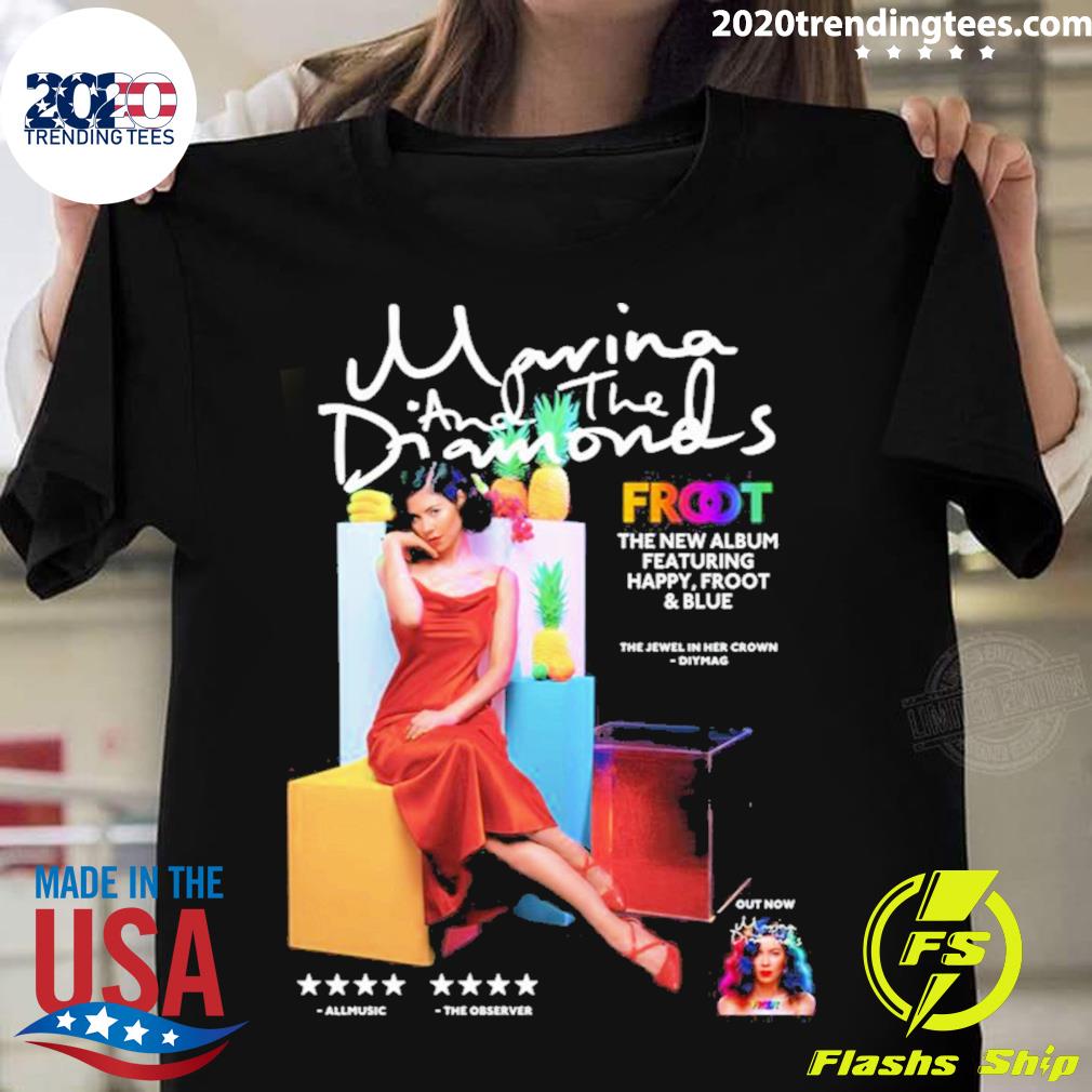 Official froot Poster Marina Hollywood T-shirt